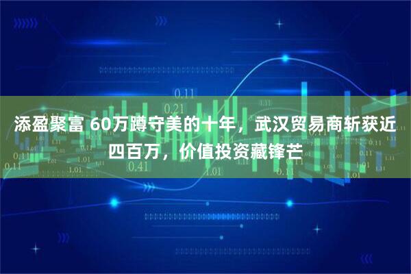 添盈聚富 60万蹲守美的十年,武汉贸易商斩获近四百万,价值投资藏锋芒