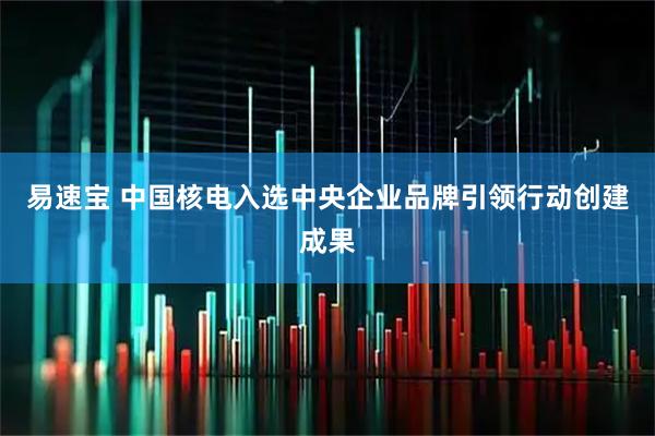 易速宝 中国核电入选中央企业品牌引领行动创建成果
